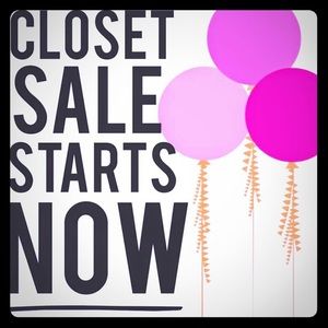 HUGE CLOSET SALE - BUNDLE AND SAVE - PRICE DROPS!